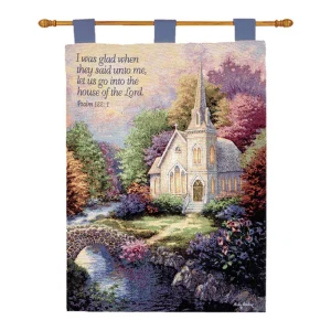 Church In The Country w/ Verse Wall Hanging