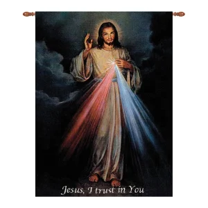 The Divine Mercy Tapestry Wall Hanging