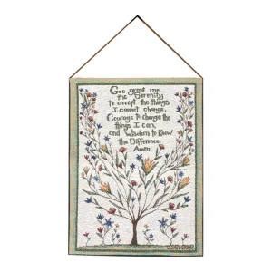 Serenity Prayer Tapestry Bannerette