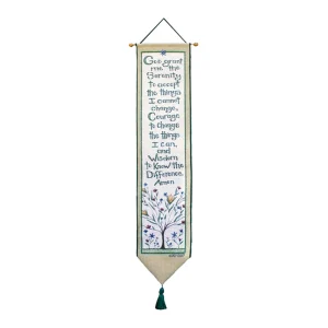 Serenity Prayer Bell Pull