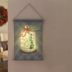 LED Wall Hanging -Snow Globe