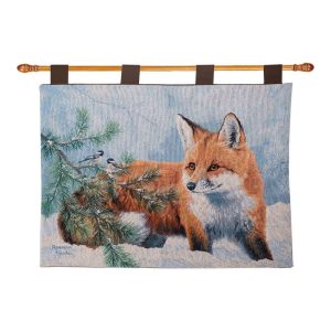 Snow Day Tapestry Wall Hanging