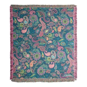 Wild Garden Tapestry Throw